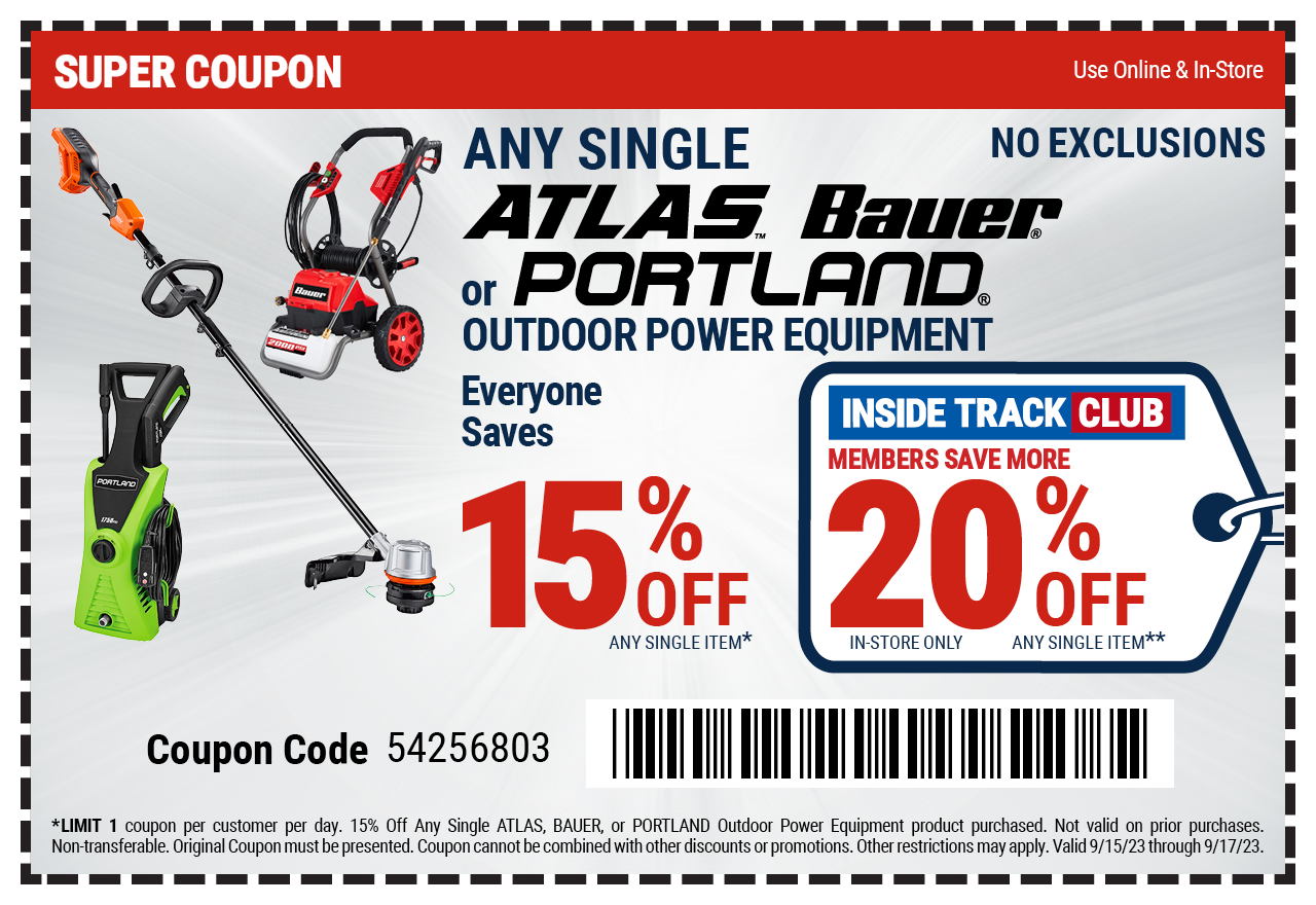 Harbor Freight Tools Coupon Database Free coupons, percent off