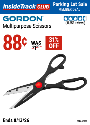 www.hfqpdb.com - GORDON MULTIPURPOSE SCISSORS Lot No. 47877/60274/63520