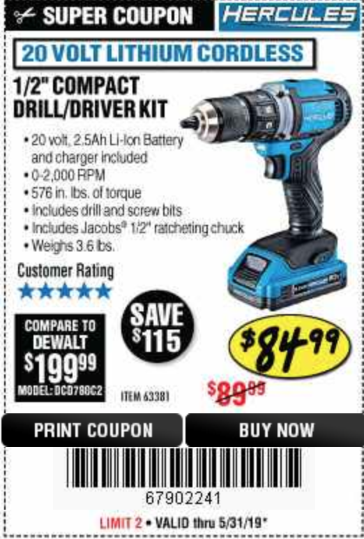 Harbor Freight Tools Coupon Database Free Coupons 25 Percent