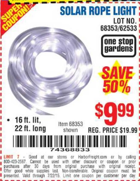 Harbor Freight Tools Coupon Database 