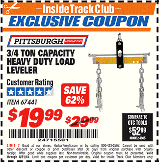 Featured image of post Harbor Freight Engine Hoist Leveler I haven t used that particular harbor freight tool before