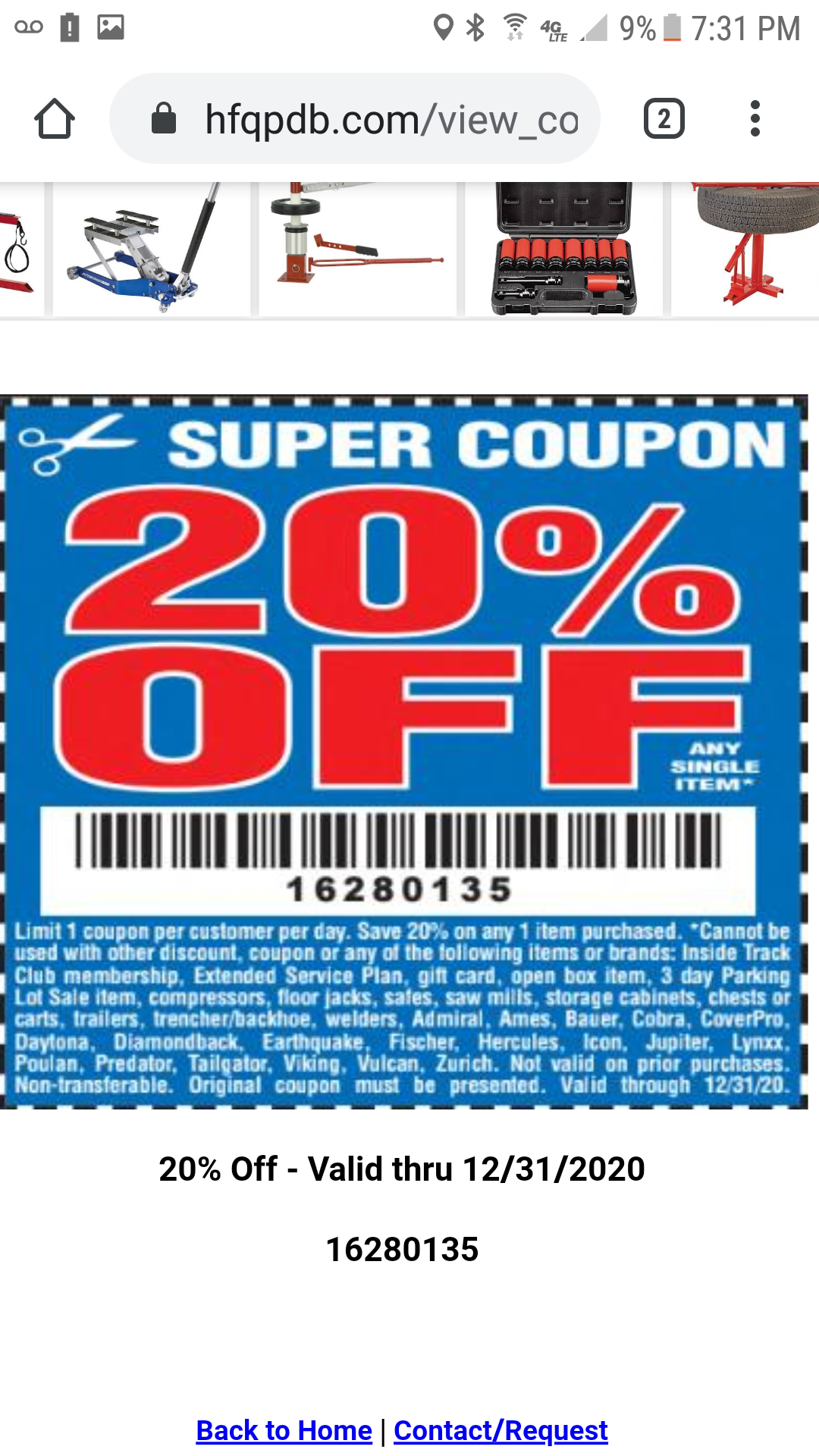 Harbor Freight Tools Coupon Database Free coupons, percent off