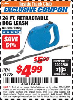 30 foot retractable leash