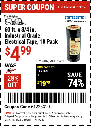 Harbor Freight Tools Coupon Database - Free coupons, percent off ...
