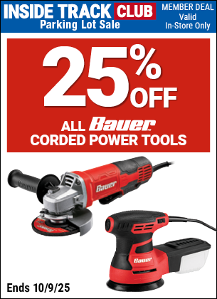 Harbor Freight 25 percent off coupon