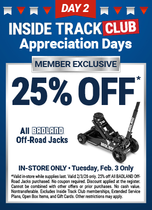 Harbor Freight 25 percent off coupon