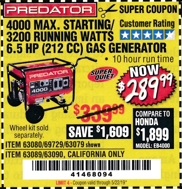 Harbor Freight Tools Coupon Database - Free coupons, 25 percent off coupons, toolbox coupons ...