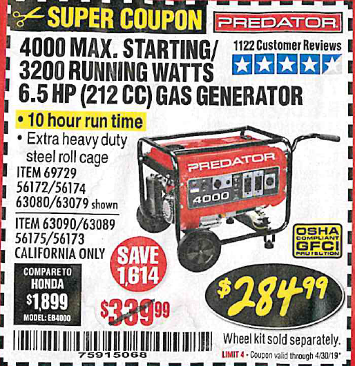 Harbor Freight Tools Coupon Database - Free coupons, 25 percent off coupons, toolbox coupons ...