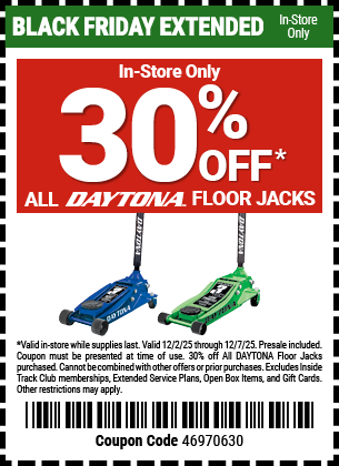 Harbor Freight 30 percent off coupon