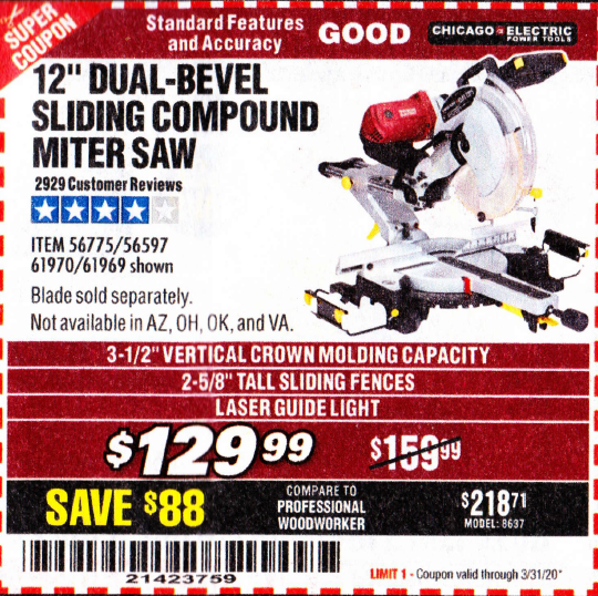 Harbor Freight Tools Coupon Database Free coupons, 25 percent off