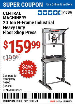 Harbor Freight Tools Coupon Database - Free coupons, 25 ...