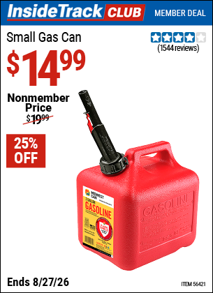 www.hfqpdb.com - MIDWEST CAN SMALL GAS CAN Lot No. 56421