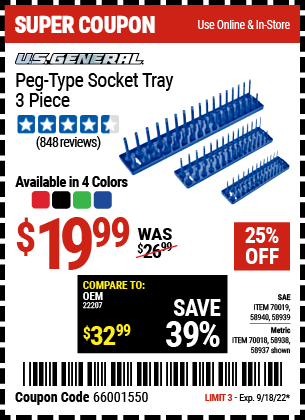 Harbor Freight Tools Coupon Database - items coupons ...