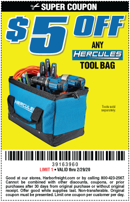 freight coupon hercules
