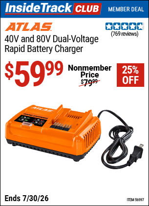 www.hfqpdb.com - ATLAS 40V AND 80V DUAL-VOLTAGE RAPID BATTERY CHARGER Lot No. 56997