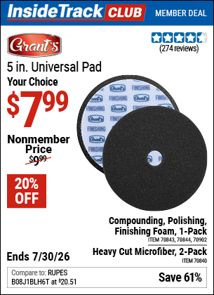 www.hfqpdb.com - GRANT'S 5 IN. UNIVERSAL PAD Lot No. 70840/70843/70844/70902