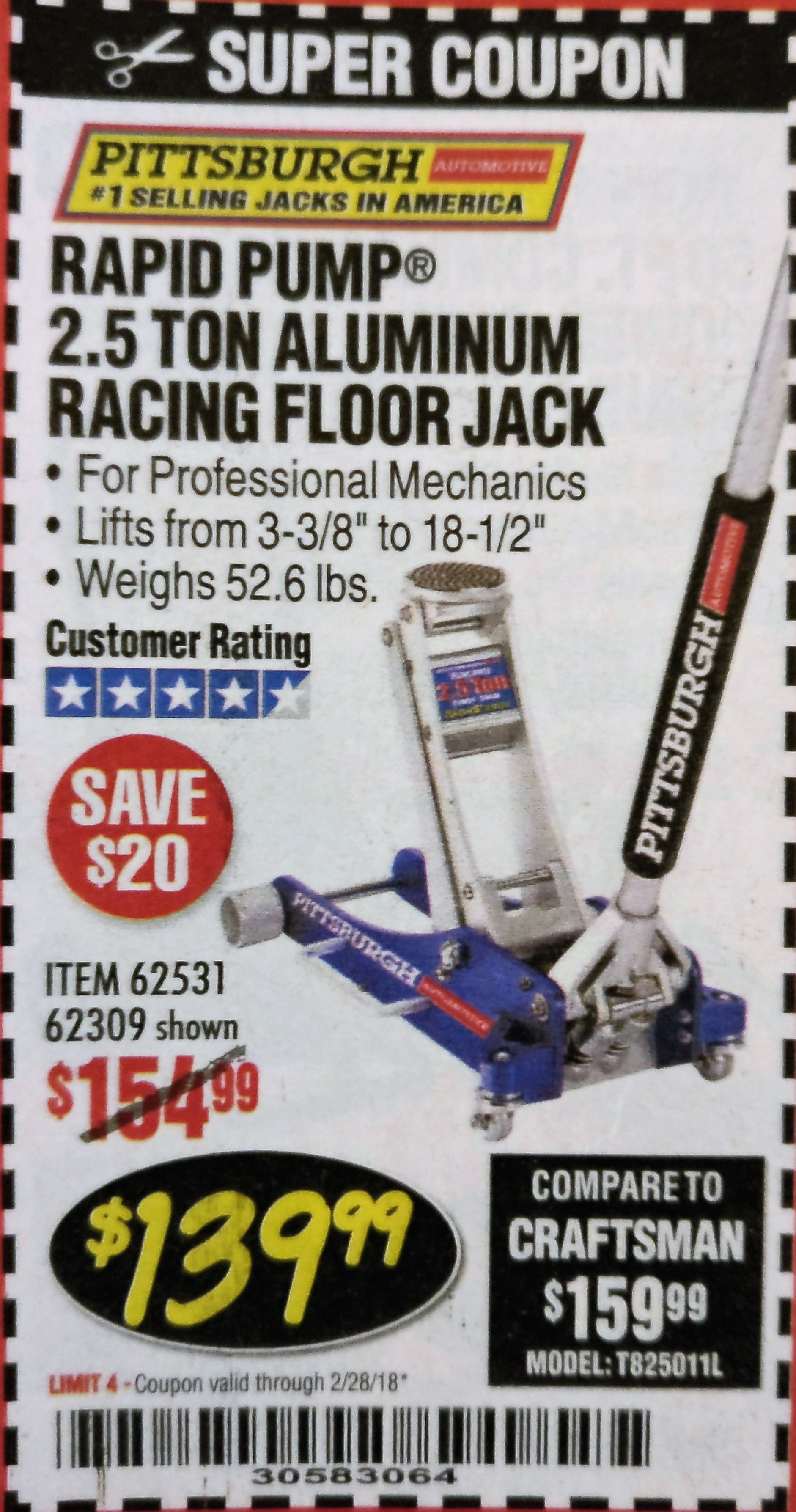 Harbor Freight Electric Trailer Jack Coupon