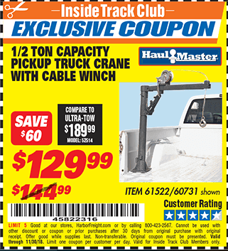 Featured image of post Harbor Freight 2 Ton Engine Hoist Coupon 2020 Find 2 ton engine hoist in canada visit kijiji classifieds to buy sell or trade almost anything