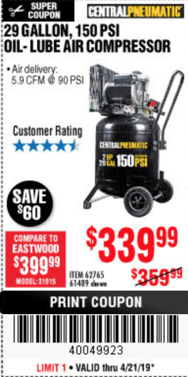 Harbor Freight Tools Coupon Database Free Coupons 25 Percent