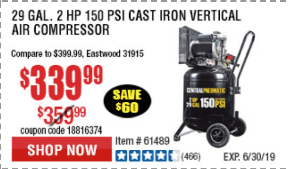 Harbor Freight Tools Coupon Database - Free coupons, 25 ...