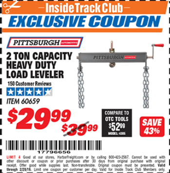 Featured image of post Harbor Freight Engine Hoist Coupon We cut out the middleman and pass the savings to you