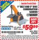 Harbor Freight ITC Coupon 1" BELT AND DISC COMBINATION SANDER Lot No. 34951/69033 Expired: 7/31/15 - $59.99