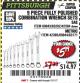 Harbor Freight Coupon 9 PIECE FULLY POLISHED COMBINATION WRENCH SETS Lot No. 63282/42304/69043/63171/42305/69044 Expired: 12/1/17 - $5.99