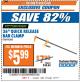Harbor Freight ITC Coupon 36" QUICK RELEASE BAR CLAMP Lot No. 96208 Expired: 8/1/17 - $5.99