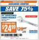 Harbor Freight ITC Coupon 24" ADJUSTABLE JUMBO WRENCH Lot No. 39621/60702 Expired: 8/1/17 - $24.99