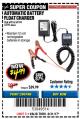 Harbor Freight Coupon AUTOMATIC BATTERY FLOAT CHARGER Lot No. 64284/42292/69594/69955 Expired: 8/31/17 - $4.99
