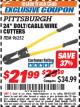 Harbor Freight ITC Coupon 24" BOLT/CABLE/WIRE CUTTERS Lot No. 96252 Expired: 7/31/17 - $21.99