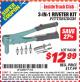 Harbor Freight ITC Coupon 3-IN-1 RIVETER KIT Lot No. 94100 Expired: 5/31/15 - $12.99
