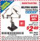 Harbor Freight ITC Coupon HELPING HANDS Lot No. 319/60501 Expired: 5/31/15 - $2.49