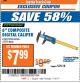 Harbor Freight ITC Coupon 6" COMPOSITE DIGITAL CALIPER Lot No. 63137/64052/63586 Expired: 7/18/17 - $7.99