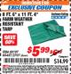 Harbor Freight ITC Coupon 8 FT. 6" x 11 FT. 4" FARM QUALITY TARP Lot No. 2707/60457/69197 Expired: 9/30/17 - $5.99