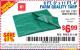 Harbor Freight Coupon 8 FT. 6" x 11 FT. 4" FARM QUALITY TARP Lot No. 2707/60457/69197 Expired: 7/5/15 - $6.99