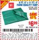 Harbor Freight Coupon 8 FT. 6" x 11 FT. 4" FARM QUALITY TARP Lot No. 2707/60457/69197 Expired: 7/25/15 - $6.99