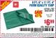 Harbor Freight Coupon 8 FT. 6" x 11 FT. 4" FARM QUALITY TARP Lot No. 2707/60457/69197 Expired: 8/1/15 - $6.99