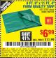 Harbor Freight Coupon 8 FT. 6" x 11 FT. 4" FARM QUALITY TARP Lot No. 2707/60457/69197 Expired: 10/1/15 - $6.99