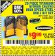 Harbor Freight Coupon 29 PIECE TITANIUM NITRIDE COATED HIGH SPEED STEEL DRILL BIT SET Lot No. 5889/61637/62281 Expired: 11/5/15 - $9.99