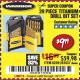 Harbor Freight Coupon 29 PIECE TITANIUM NITRIDE COATED HIGH SPEED STEEL DRILL BIT SET Lot No. 5889/61637/62281 Expired: 10/1/17 - $9.99