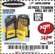Harbor Freight Coupon 29 PIECE TITANIUM NITRIDE COATED HIGH SPEED STEEL DRILL BIT SET Lot No. 5889/61637/62281 Expired: 12/1/17 - $9.99