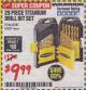 Harbor Freight Coupon 29 PIECE TITANIUM NITRIDE COATED HIGH SPEED STEEL DRILL BIT SET Lot No. 5889/61637/62281 Expired: 1/31/18 - $9.99