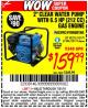 Harbor Freight Coupon 2" CLEAR WATER PUMP WITH 6.5 HP GAS ENGINE (212 CC) Lot No. 69774/68375/62579 Expired: 7/31/15 - $159.99
