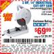Harbor Freight Coupon 2 HP, 14" INDUSTRIAL CUT-OFF SAW Lot No. 91938/61389 Expired: 3/1/16 - $69.99