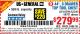 Harbor Freight Coupon 44" 8 DRAWER TOP TOOL CHEST Lot No. 62500/68787/69398 Expired: 8/17/15 - $279.99