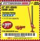 Harbor Freight Coupon 42" OFF-ROAD/FARM JACK Lot No. 6530/60668 Expired: 10/1/17 - $39.99