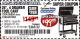 Harbor Freight Coupon 26/30", 4 DRAWER TOOL CART Lot No. 95659/61634/61952 Expired: 12/31/17 - $99.99