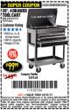 Harbor Freight Coupon 26/30", 4 DRAWER TOOL CART Lot No. 95659/61634/61952 Expired: 10/31/17 - $99.99