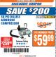 Harbor Freight ITC Coupon 58 PSI AIRBRUSH COMPRESSOR AND AIRBRUSH KIT Lot No. 60328/69434/95630 Expired: 5/1/18 - $59.99